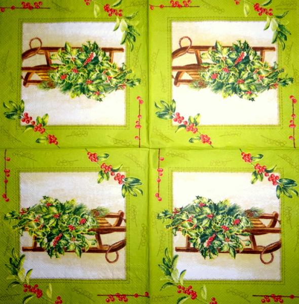 124 Christmas Flowers - 3-ply - Ihr